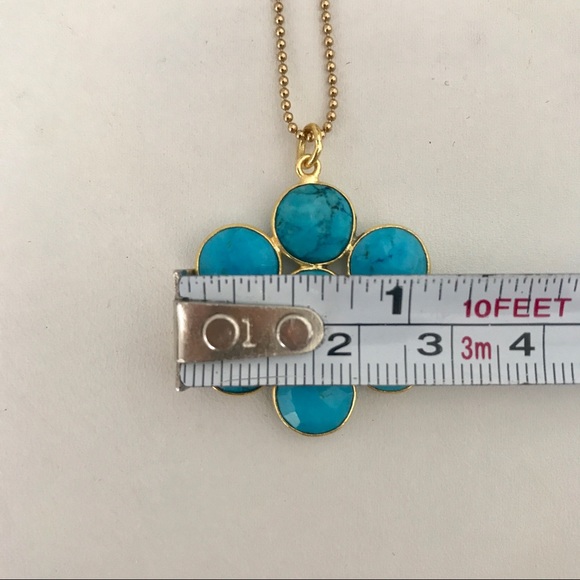 Turquoise Pendant Necklace - Picture 4 of 6
